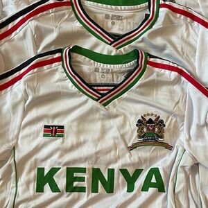 Kenya National Team White Jersey